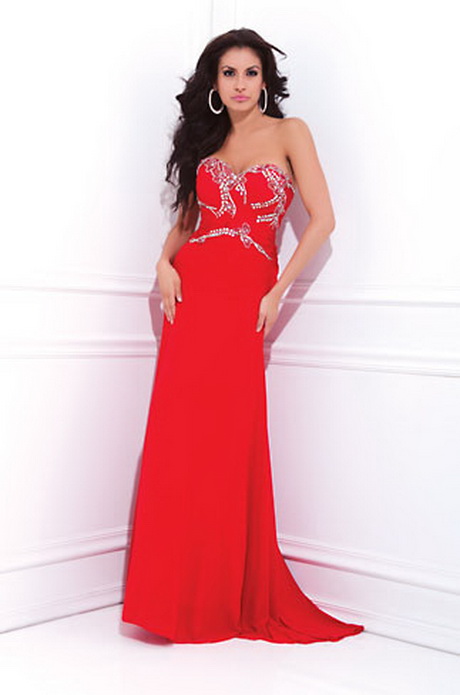 Robe de bal rouge