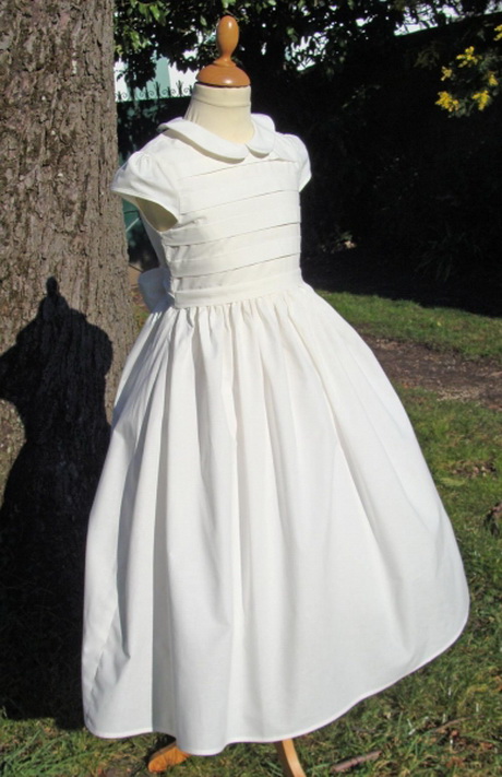 Robe de communion blanche