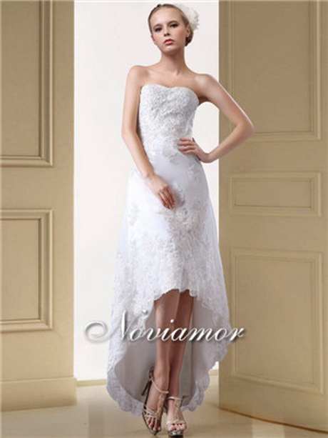 Robe de fiancaille courte