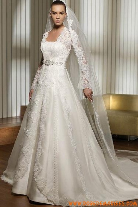 Robe de mariage hiver