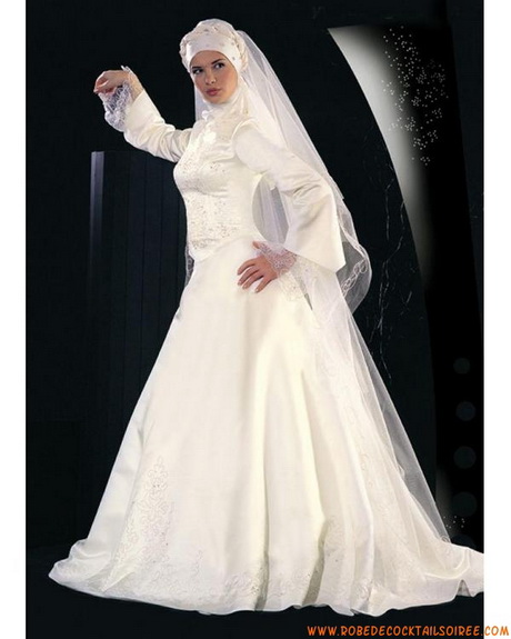 Robe de mariage musulman