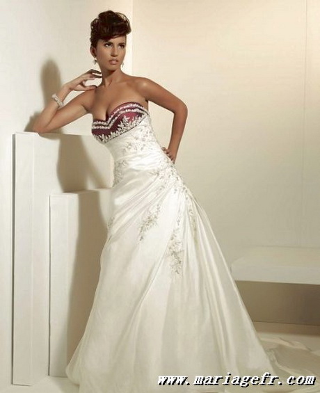 Robe de mariage orientale