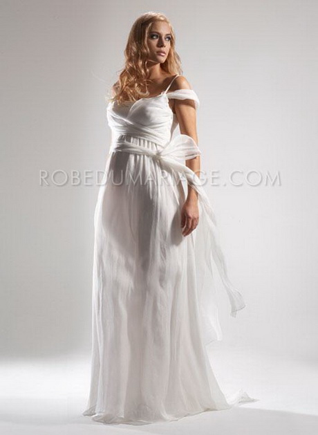 Robe de mariage pour femme enceinte