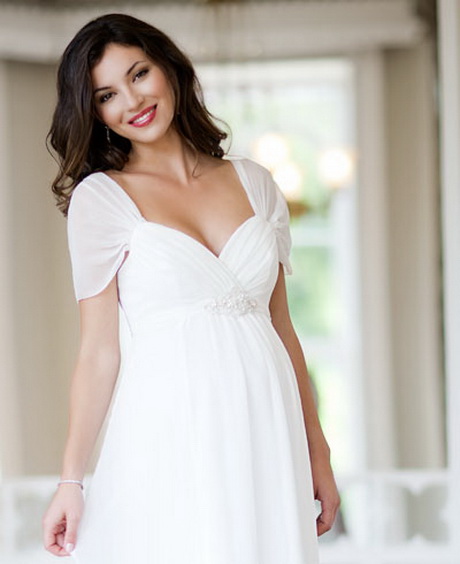 Robe de mariage pour femme enceinte