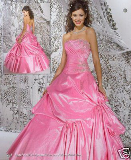 Robe de mariage rose