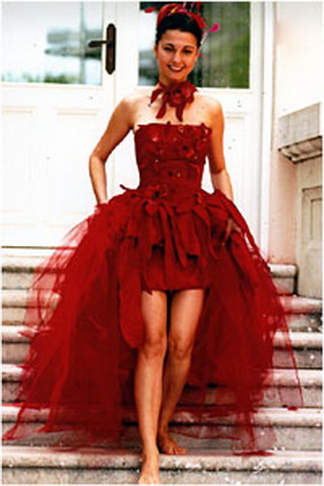 Robe de mariage rouge