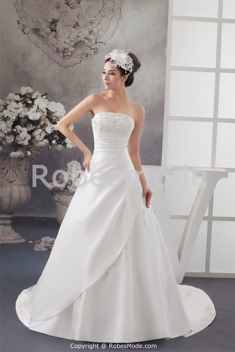 Robe de mariée a ligne