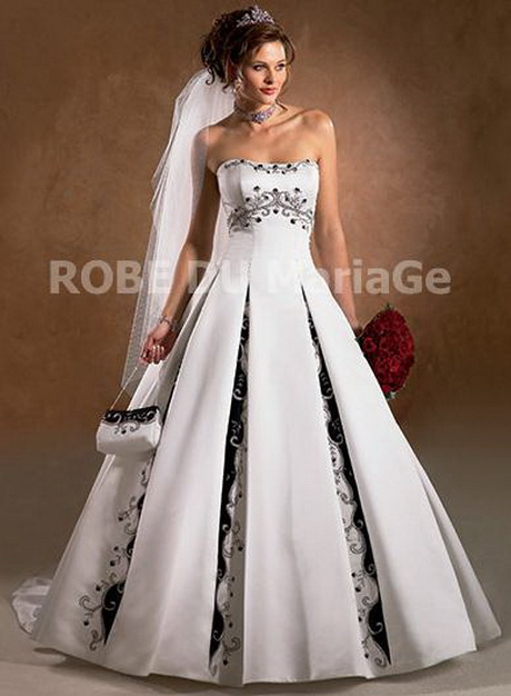Robe de mariée colorée