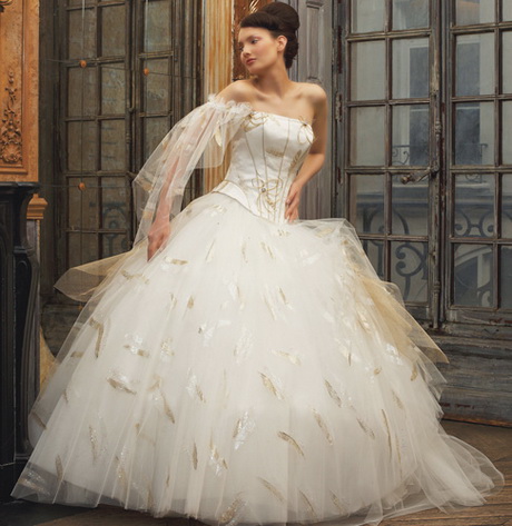 Robe de mariée ecru