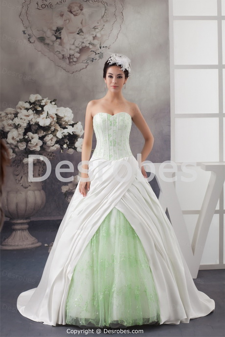 Robe de mariée en couleur