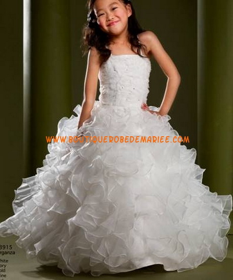 Robe de mariée enfant