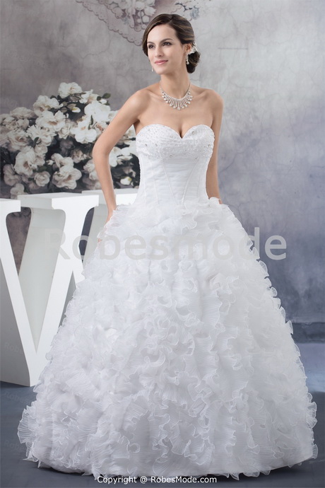 Robe de mariée hiver