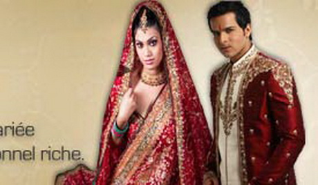 Robe de mariée indienne
