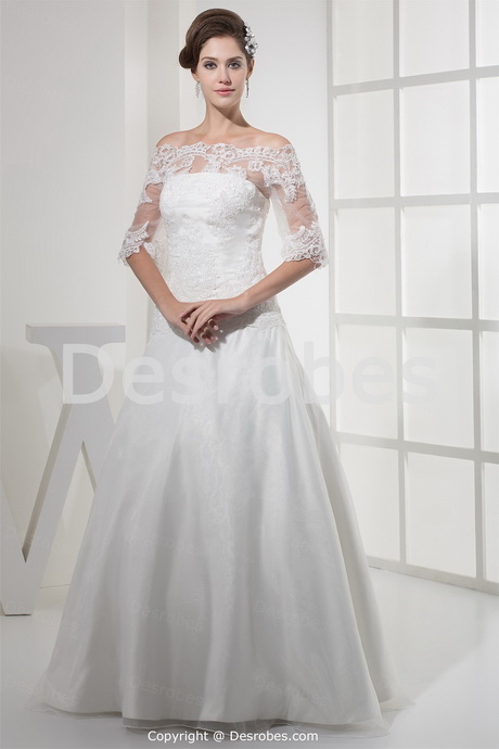 Robe de mariée manche