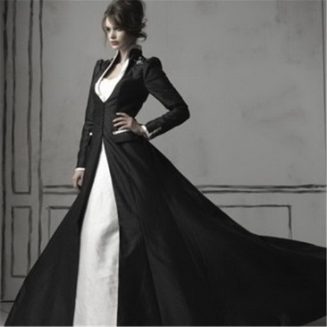 Robe de mariée noire