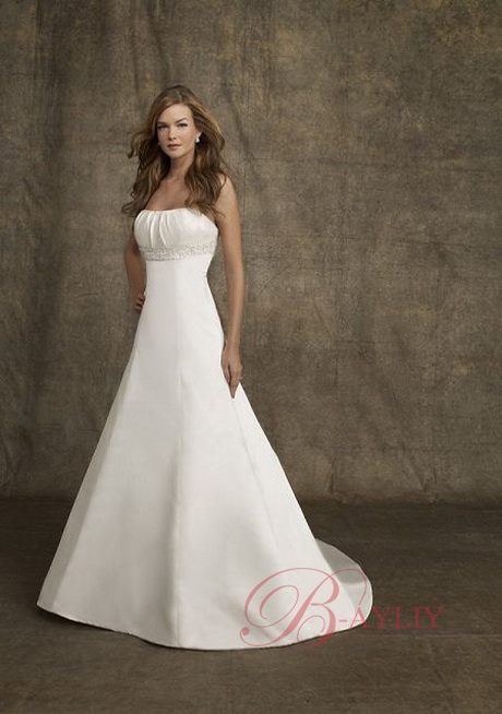 Robe de mariée sans traine