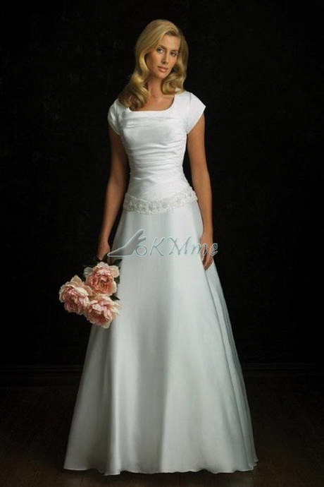 Robe de mariée simple et elegante