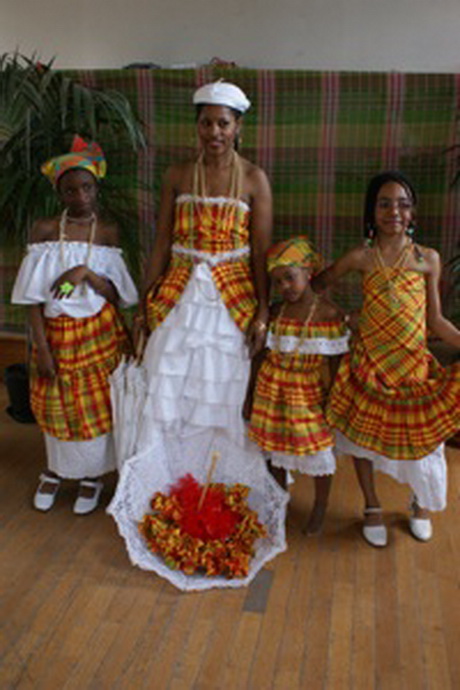 Robe de mariee antillaise