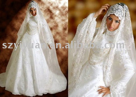 Robe de mariee arabe