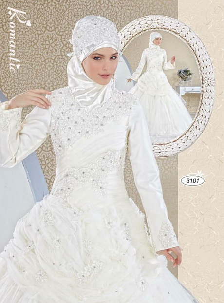 Robe de mariee arabe