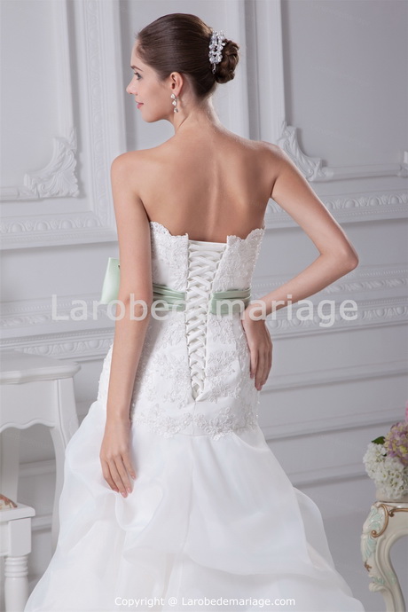 Robe de mariee corset