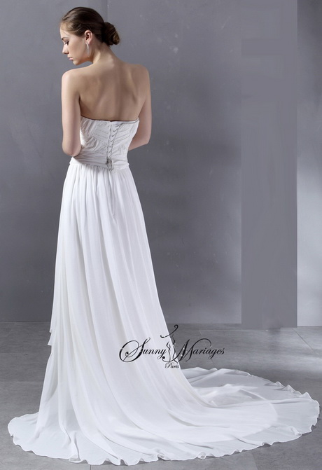 Robe de mariee fluide