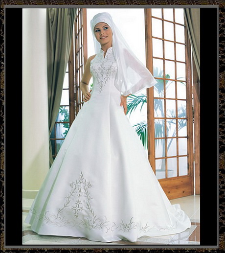 Robe de mariee orientale