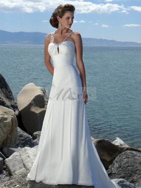 Robe de mariee plage