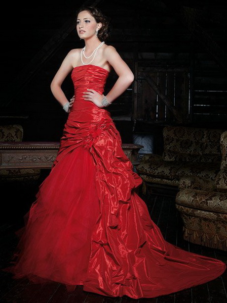 Robe de princesse rouge