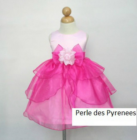 Robe de soirée bébé fille