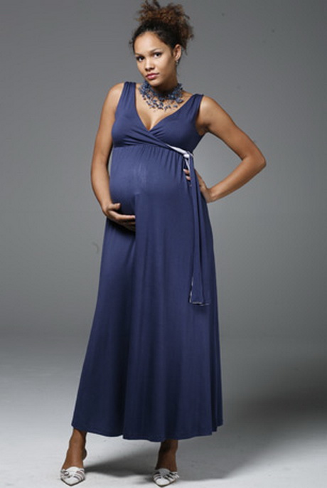 Robe de soirée longue femme enceinte