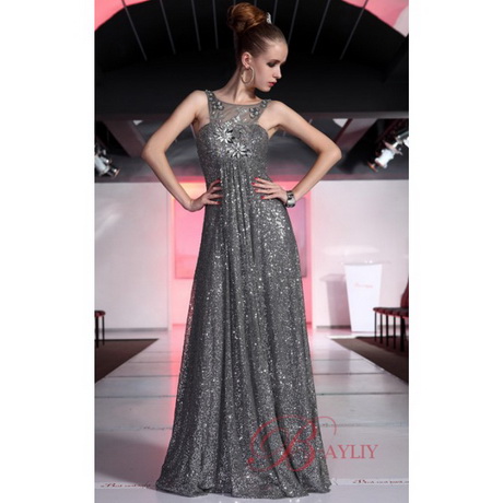 Robe de soir?�e longue paillet?�e