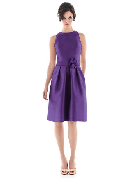 Robe de soirée violette