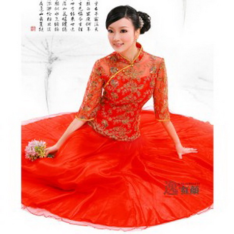 Robe de soiree chinoise