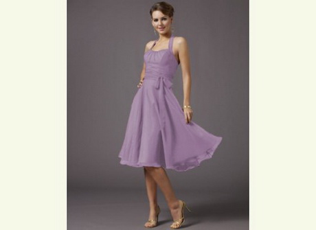 Robe de soiree mauve