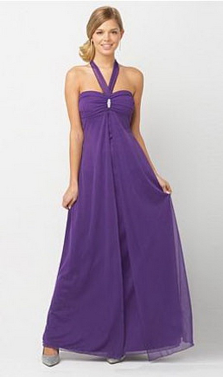 Robe de soiree mauve