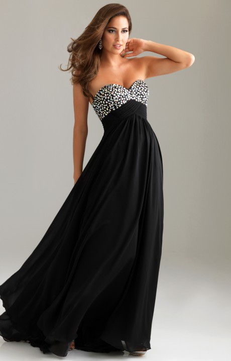 Robe de soiree noir