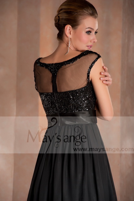 Robe de soiree noire