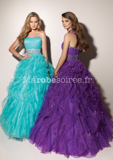 Robe de soiree princesse