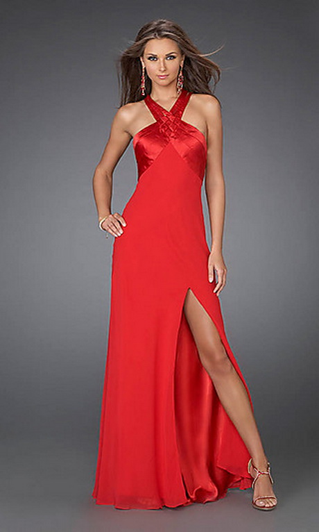 Robe de soiree rouge