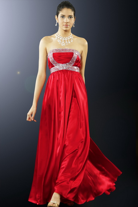 Robe de soiree rouge