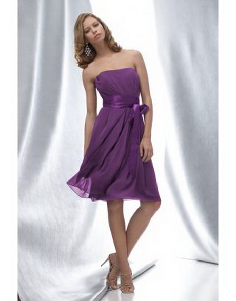 Robe demoiselle d honneur violette