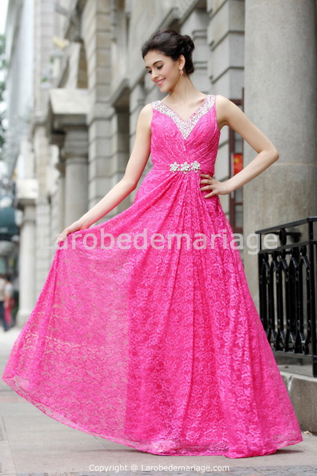 Robe dentelle 2014