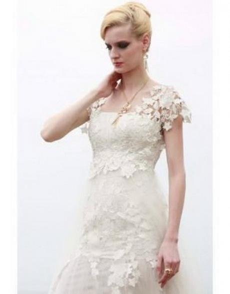 Robe dentelle blanche longue