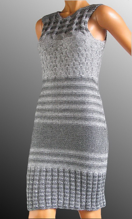 Robe en tricot femme