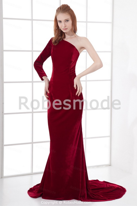 Robe en velours