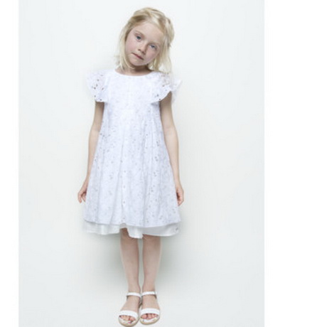 Robe enfant blanche