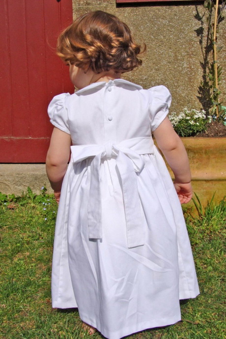 Robe enfant blanche