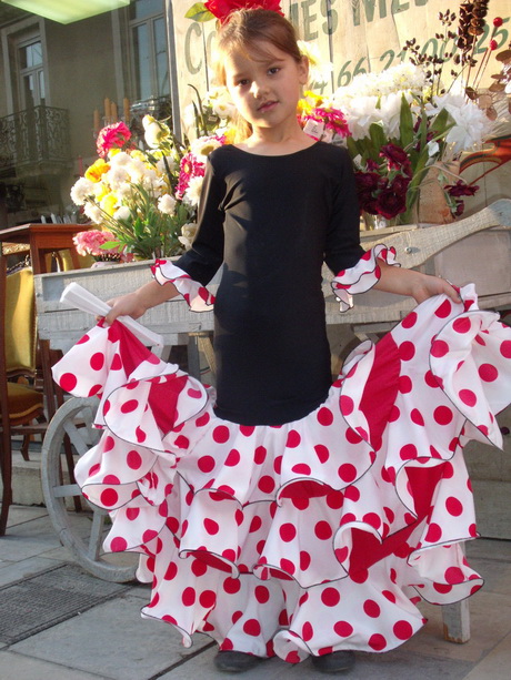 Robe flamenco fille