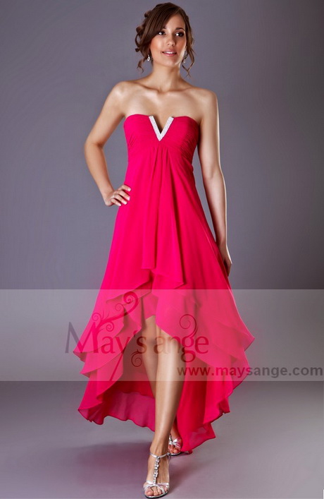 Robe fushia pour mariage